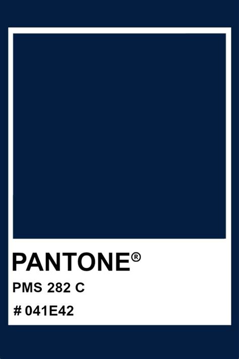 navy blue pantone color code